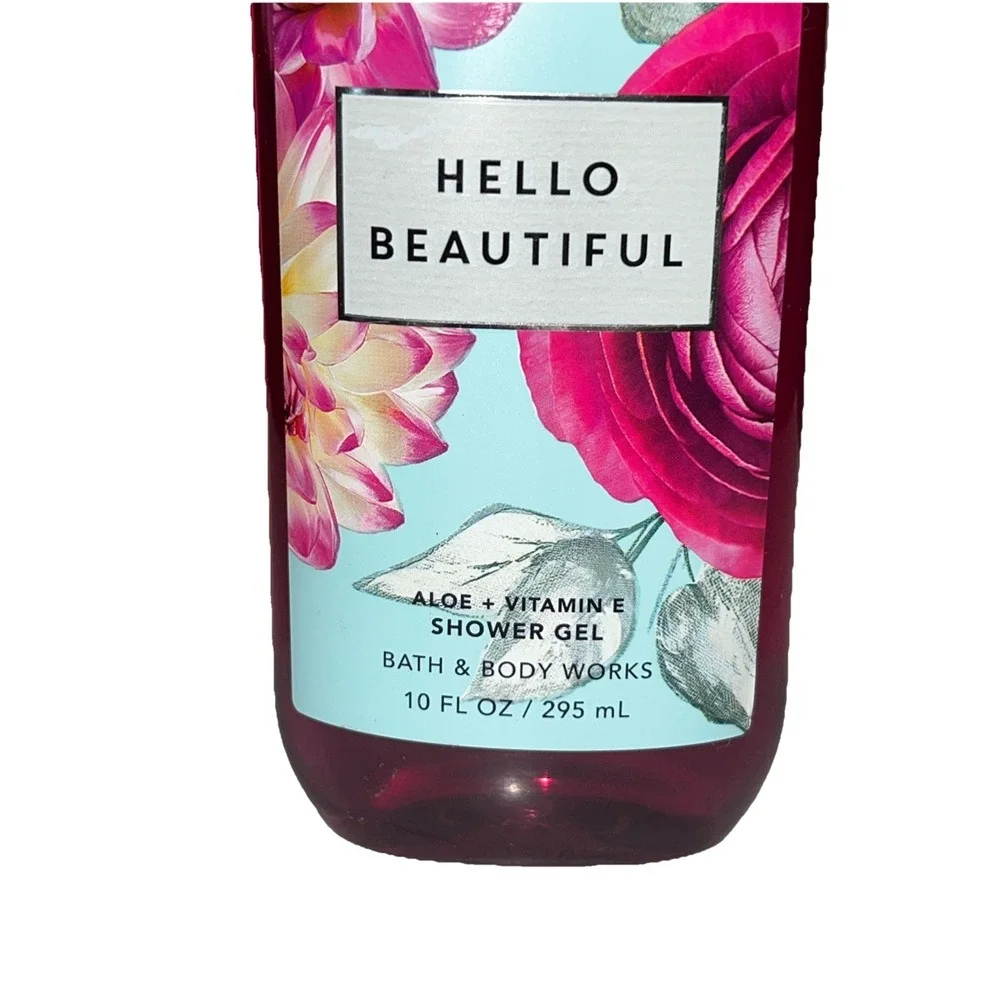 Bath and Body Works‎ HELLO BEAUTIFUL Shower Gel 10 fl oz / 295 mL Aloe New